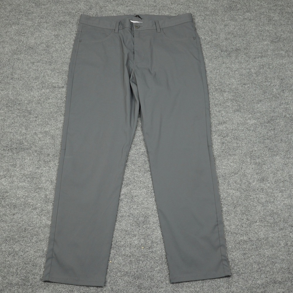 Tommy Bahama Pants Mens 36x30 Grey Stretch Golf Performance Five-Pocket Casual